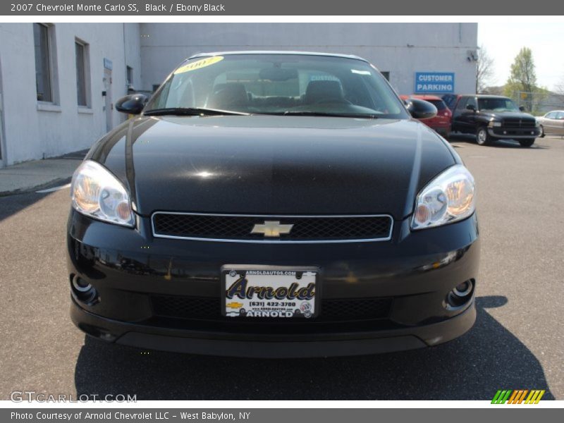Black / Ebony Black 2007 Chevrolet Monte Carlo SS