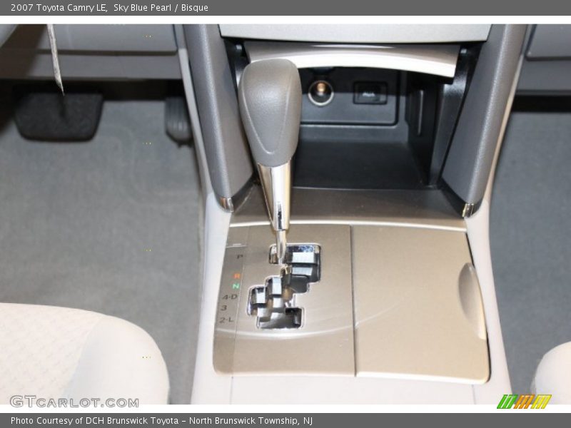 Sky Blue Pearl / Bisque 2007 Toyota Camry LE