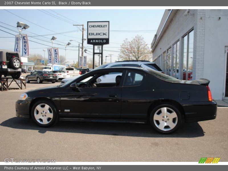 Black / Ebony Black 2007 Chevrolet Monte Carlo SS