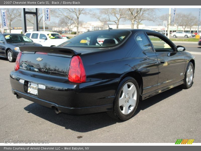 Black / Ebony Black 2007 Chevrolet Monte Carlo SS