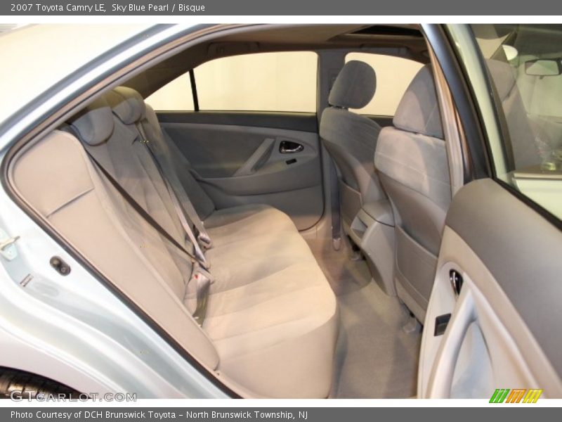 Sky Blue Pearl / Bisque 2007 Toyota Camry LE