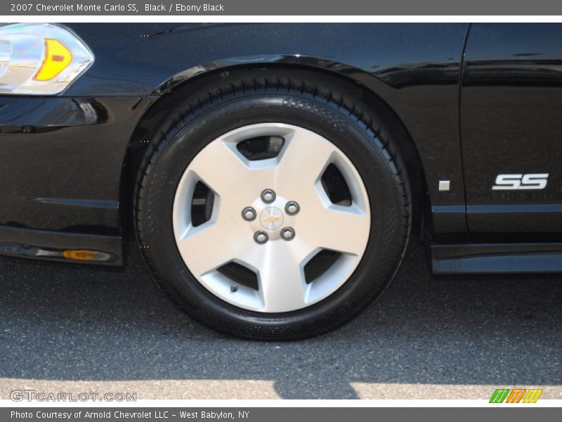 Black / Ebony Black 2007 Chevrolet Monte Carlo SS