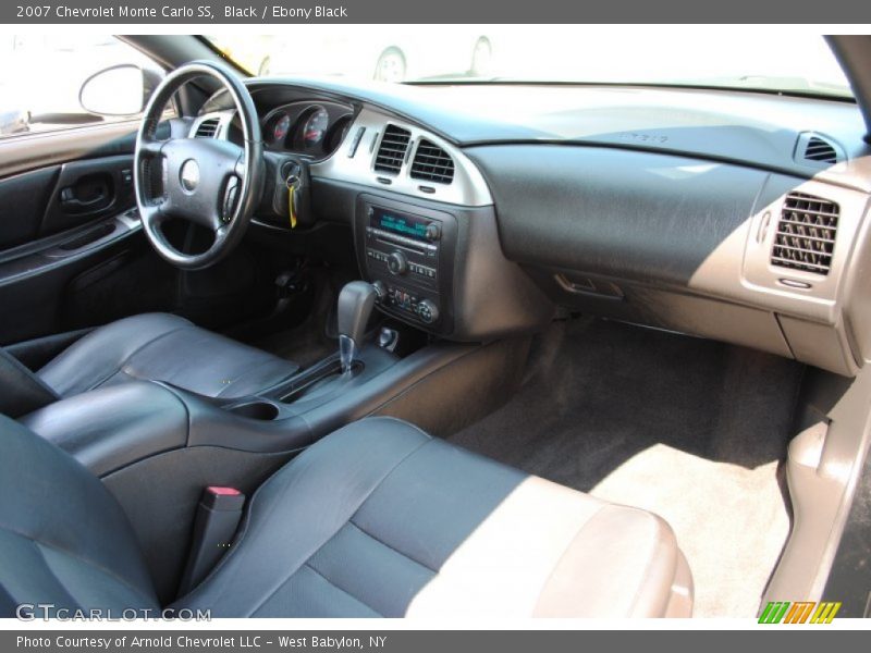 Black / Ebony Black 2007 Chevrolet Monte Carlo SS