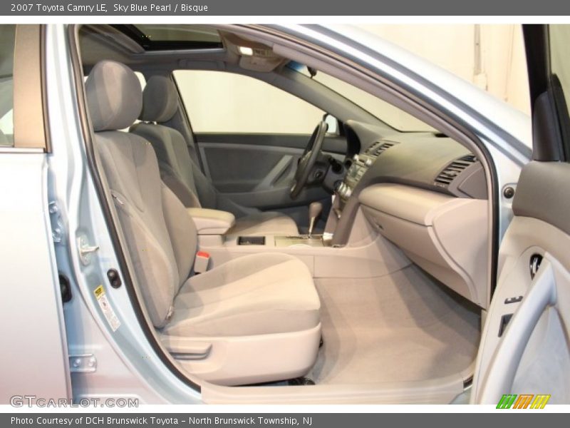 Sky Blue Pearl / Bisque 2007 Toyota Camry LE