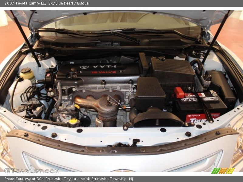 Sky Blue Pearl / Bisque 2007 Toyota Camry LE
