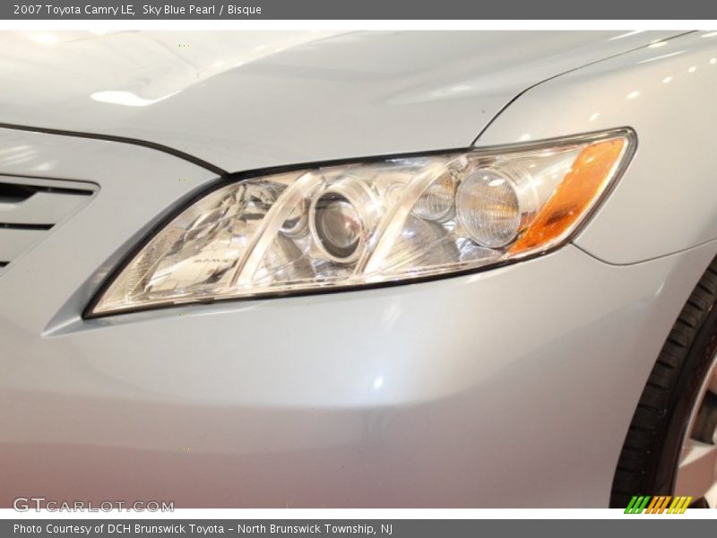Sky Blue Pearl / Bisque 2007 Toyota Camry LE