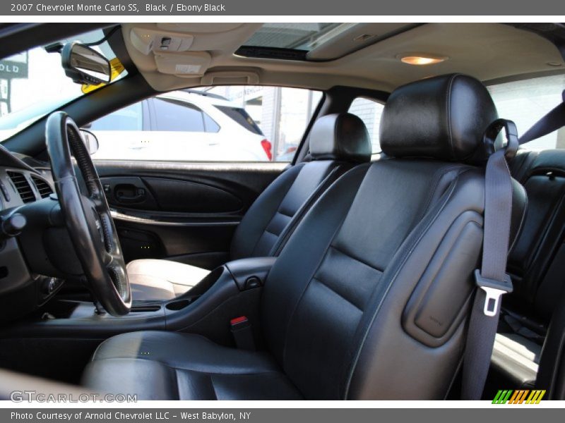 Black / Ebony Black 2007 Chevrolet Monte Carlo SS