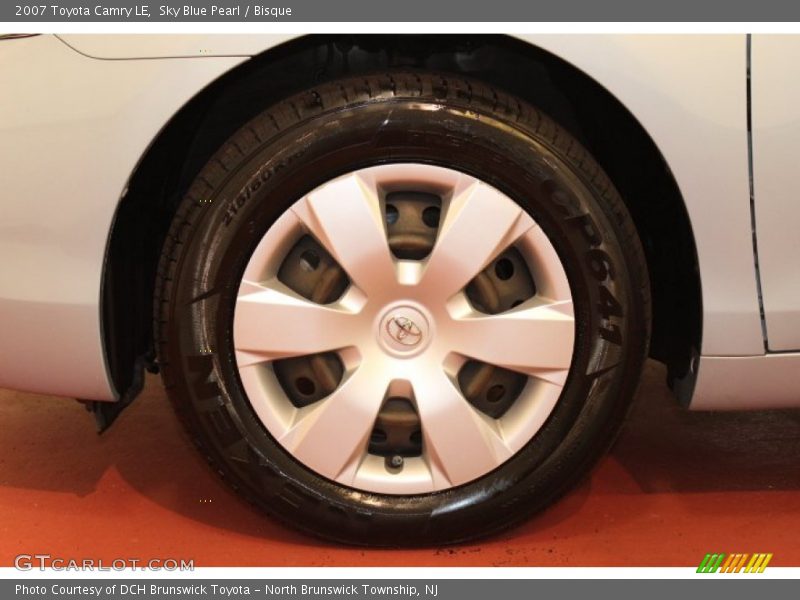 Sky Blue Pearl / Bisque 2007 Toyota Camry LE
