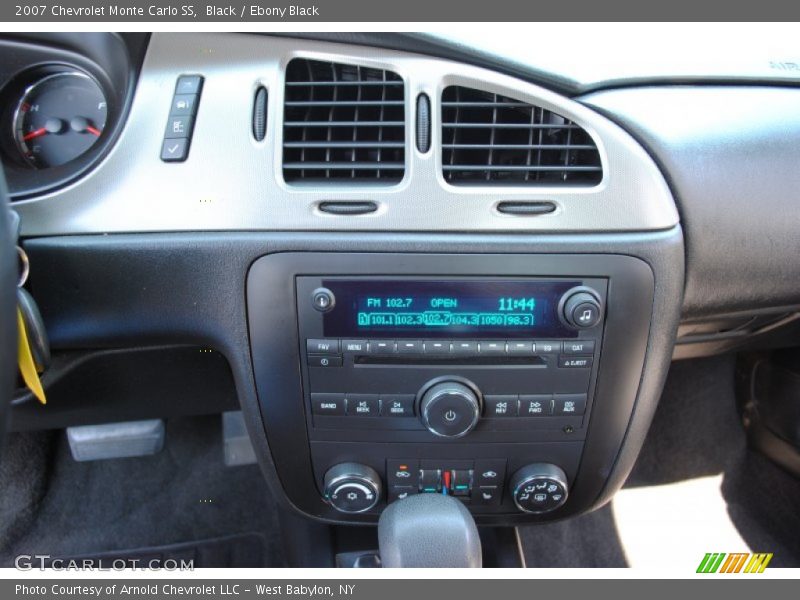 Black / Ebony Black 2007 Chevrolet Monte Carlo SS