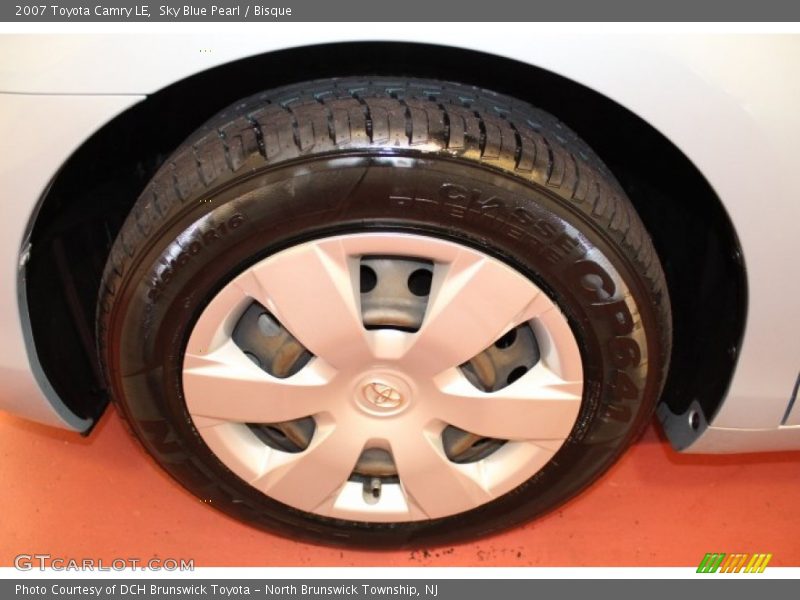 Sky Blue Pearl / Bisque 2007 Toyota Camry LE