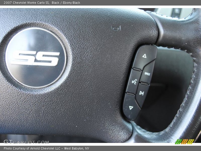 Black / Ebony Black 2007 Chevrolet Monte Carlo SS
