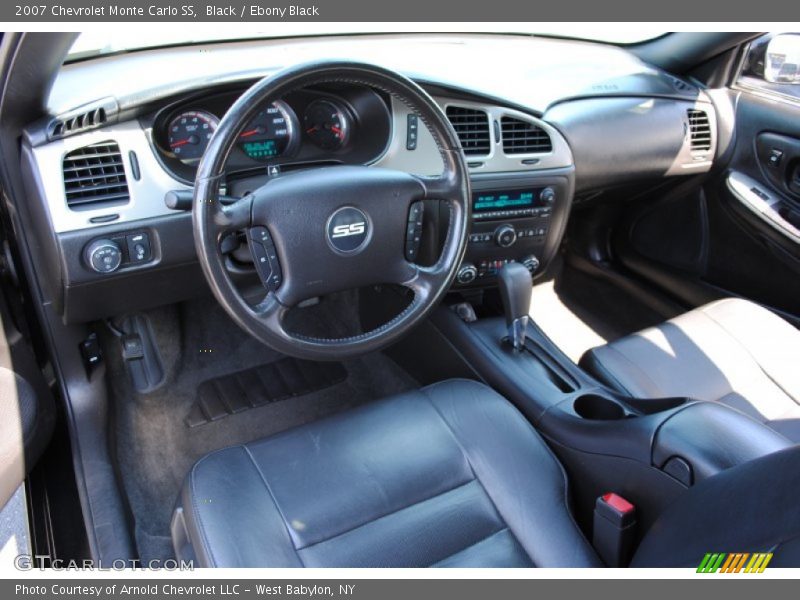 Black / Ebony Black 2007 Chevrolet Monte Carlo SS
