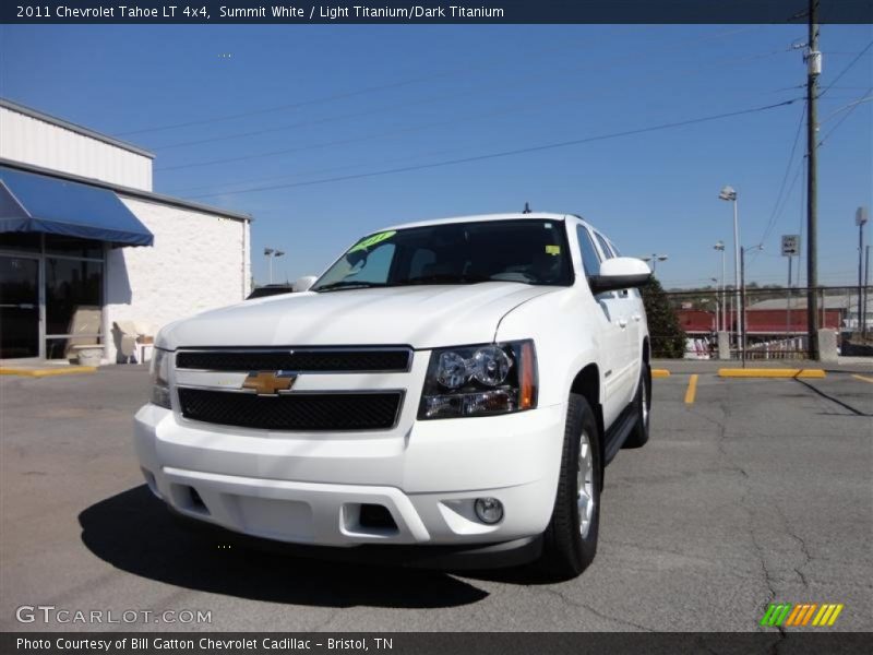 Summit White / Light Titanium/Dark Titanium 2011 Chevrolet Tahoe LT 4x4