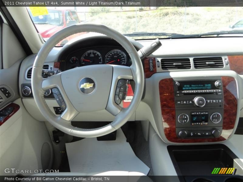 Summit White / Light Titanium/Dark Titanium 2011 Chevrolet Tahoe LT 4x4