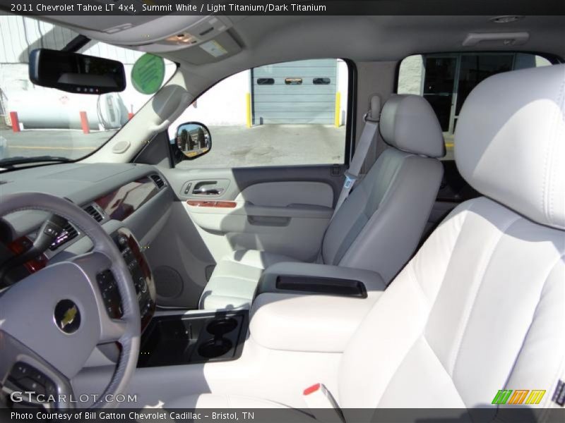 Summit White / Light Titanium/Dark Titanium 2011 Chevrolet Tahoe LT 4x4
