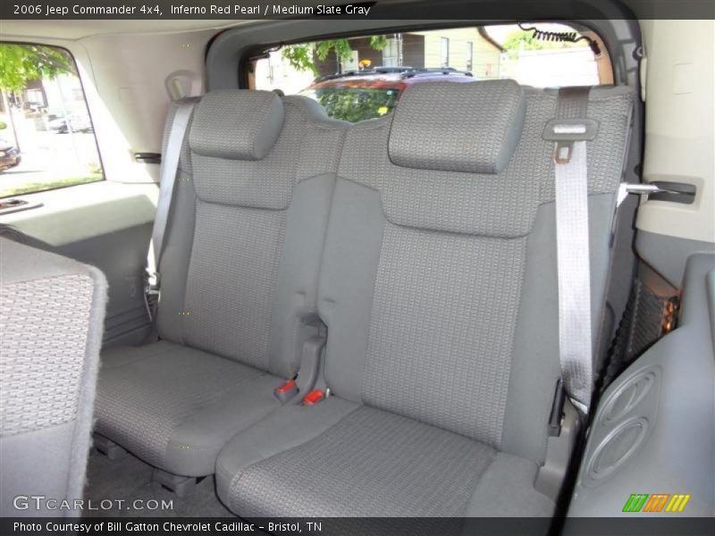 Inferno Red Pearl / Medium Slate Gray 2006 Jeep Commander 4x4