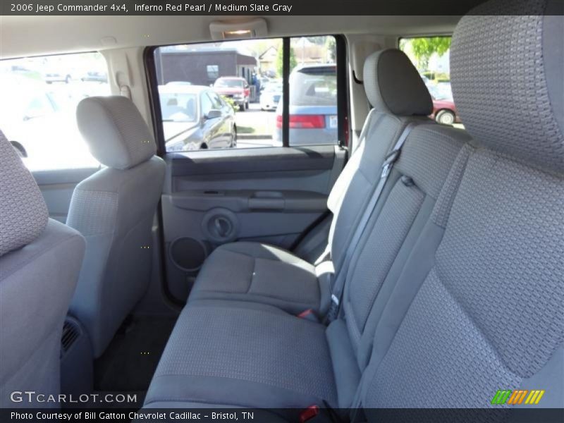 Inferno Red Pearl / Medium Slate Gray 2006 Jeep Commander 4x4
