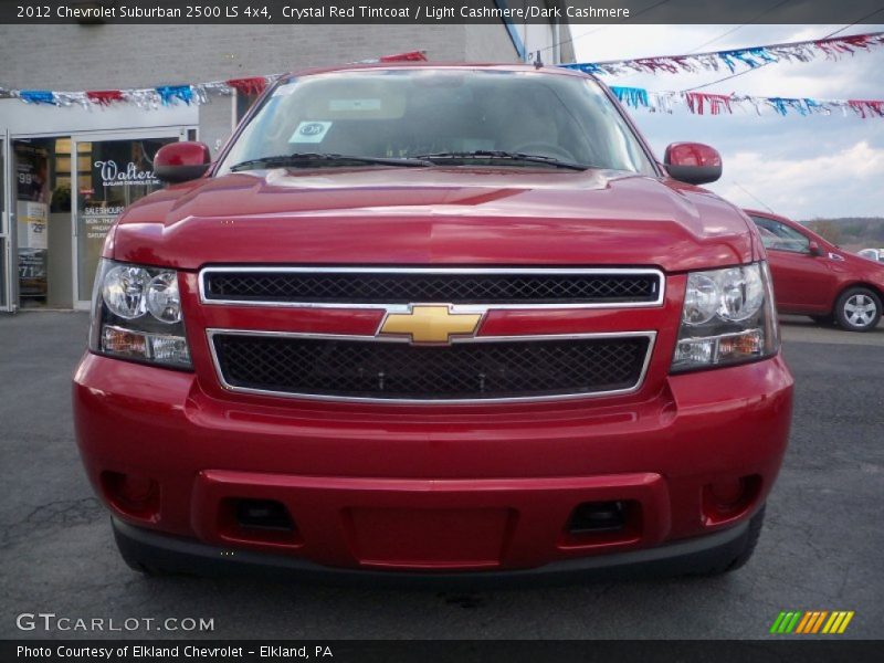 Crystal Red Tintcoat / Light Cashmere/Dark Cashmere 2012 Chevrolet Suburban 2500 LS 4x4