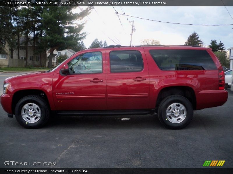  2012 Suburban 2500 LS 4x4 Crystal Red Tintcoat