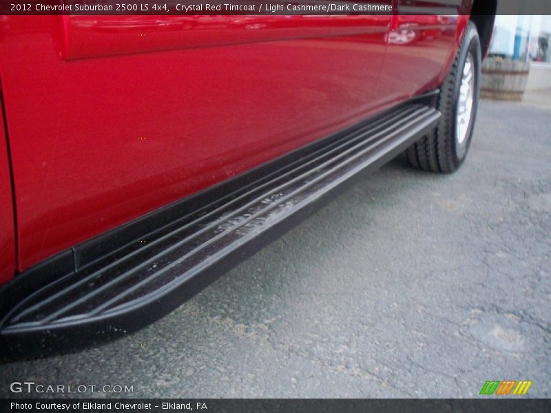 Crystal Red Tintcoat / Light Cashmere/Dark Cashmere 2012 Chevrolet Suburban 2500 LS 4x4