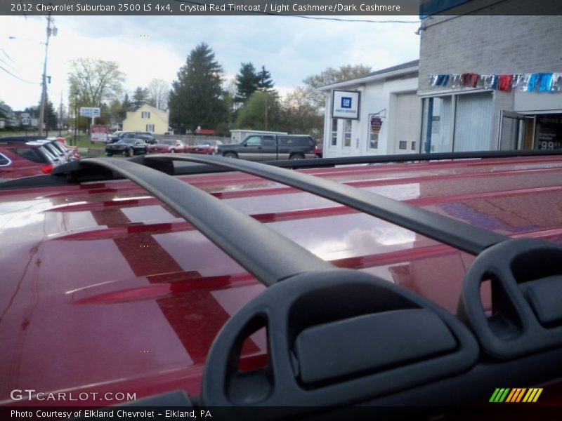 Crystal Red Tintcoat / Light Cashmere/Dark Cashmere 2012 Chevrolet Suburban 2500 LS 4x4
