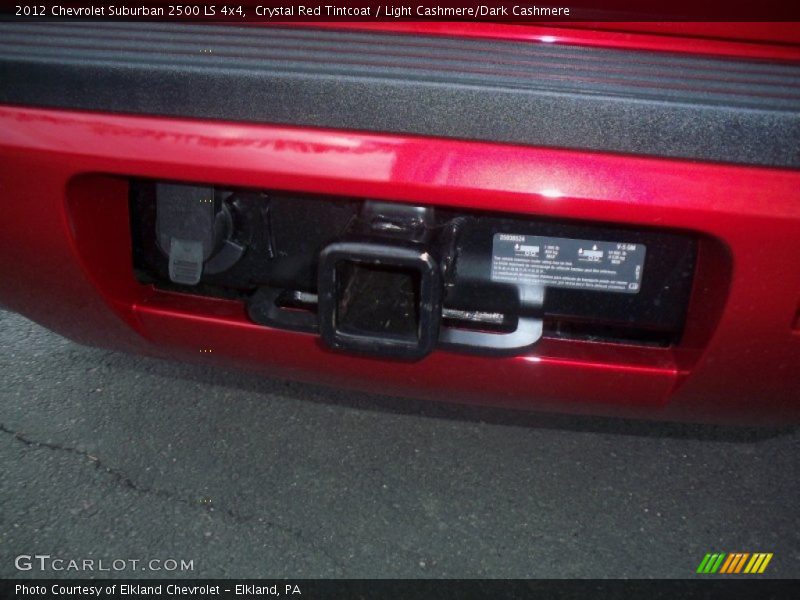 Crystal Red Tintcoat / Light Cashmere/Dark Cashmere 2012 Chevrolet Suburban 2500 LS 4x4