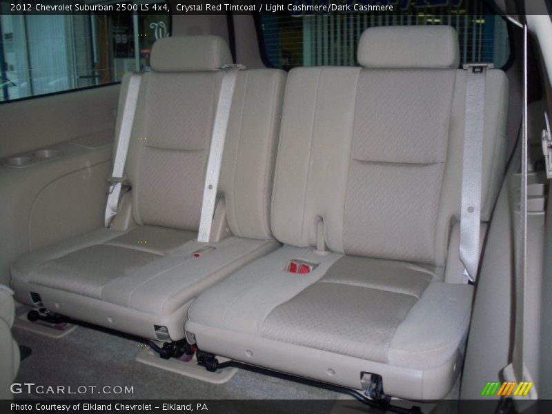 Rear Seat of 2012 Suburban 2500 LS 4x4