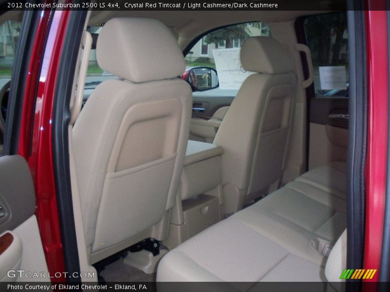 Crystal Red Tintcoat / Light Cashmere/Dark Cashmere 2012 Chevrolet Suburban 2500 LS 4x4