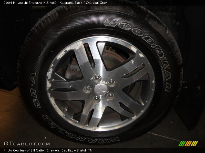 Kalapana Black / Charcoal Gray 2004 Mitsubishi Endeavor XLS AWD