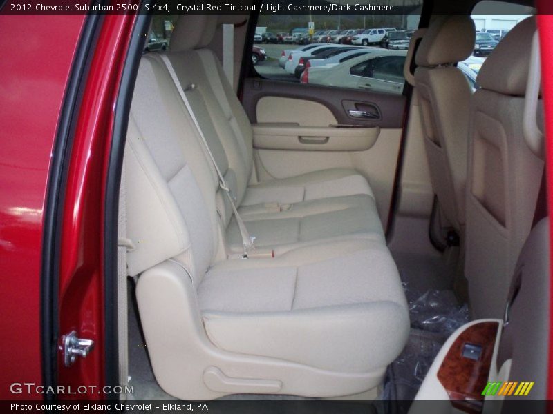 Crystal Red Tintcoat / Light Cashmere/Dark Cashmere 2012 Chevrolet Suburban 2500 LS 4x4