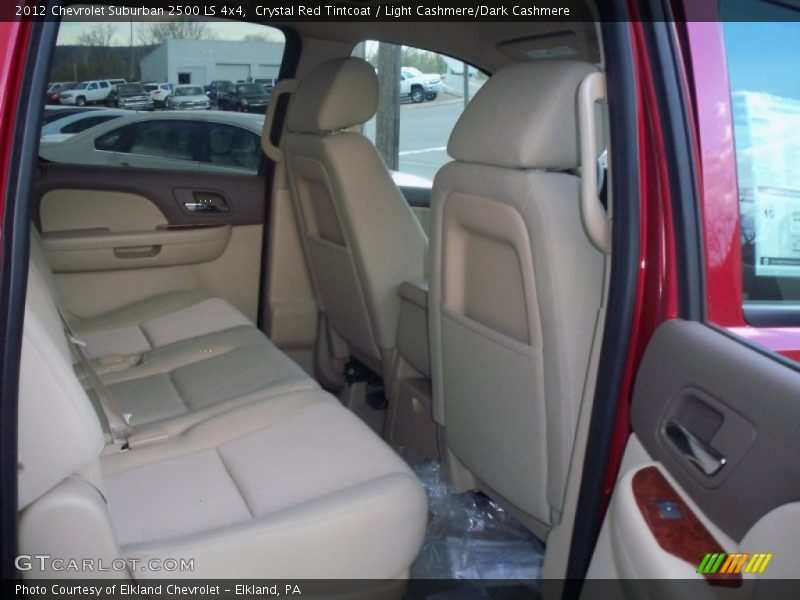 Crystal Red Tintcoat / Light Cashmere/Dark Cashmere 2012 Chevrolet Suburban 2500 LS 4x4