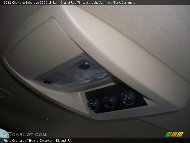 Crystal Red Tintcoat / Light Cashmere/Dark Cashmere 2012 Chevrolet Suburban 2500 LS 4x4