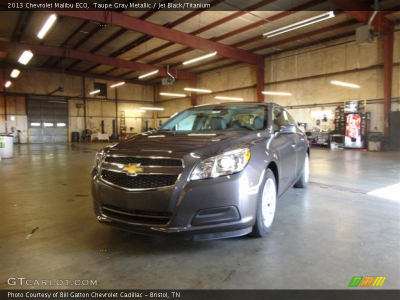 Taupe Gray Metallic / Jet Black/Titanium 2013 Chevrolet Malibu ECO