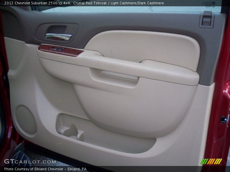 Crystal Red Tintcoat / Light Cashmere/Dark Cashmere 2012 Chevrolet Suburban 2500 LS 4x4