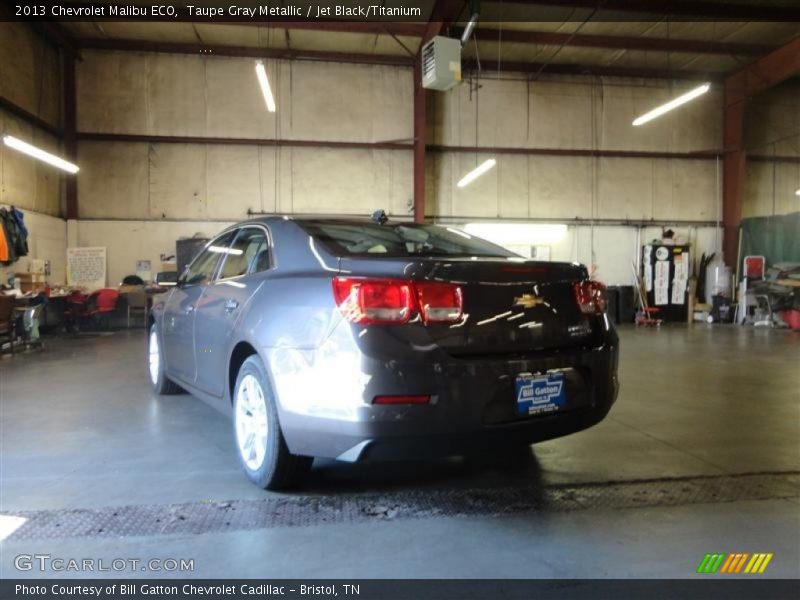 Taupe Gray Metallic / Jet Black/Titanium 2013 Chevrolet Malibu ECO