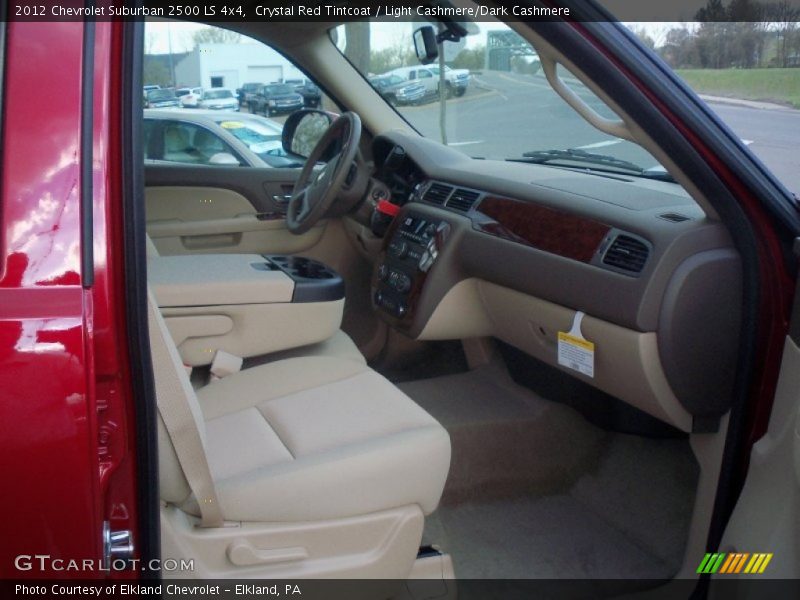 Crystal Red Tintcoat / Light Cashmere/Dark Cashmere 2012 Chevrolet Suburban 2500 LS 4x4