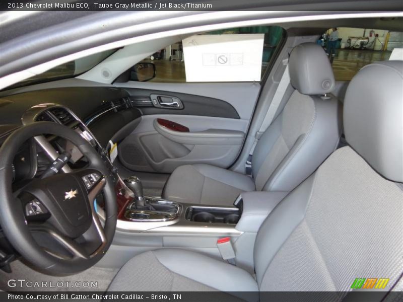 Taupe Gray Metallic / Jet Black/Titanium 2013 Chevrolet Malibu ECO