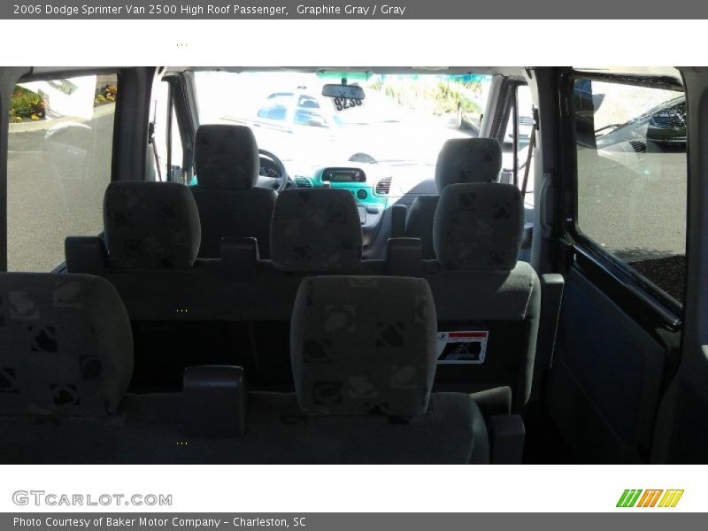 Graphite Gray / Gray 2006 Dodge Sprinter Van 2500 High Roof Passenger