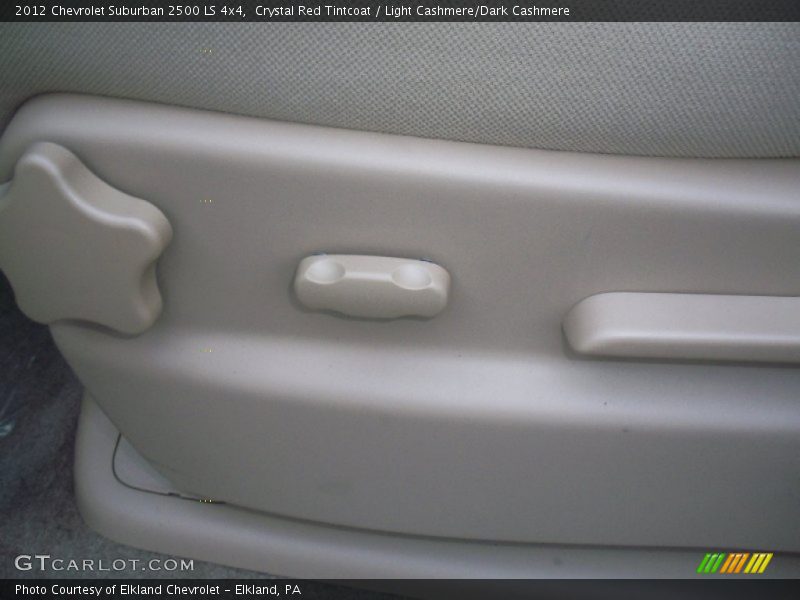 Crystal Red Tintcoat / Light Cashmere/Dark Cashmere 2012 Chevrolet Suburban 2500 LS 4x4