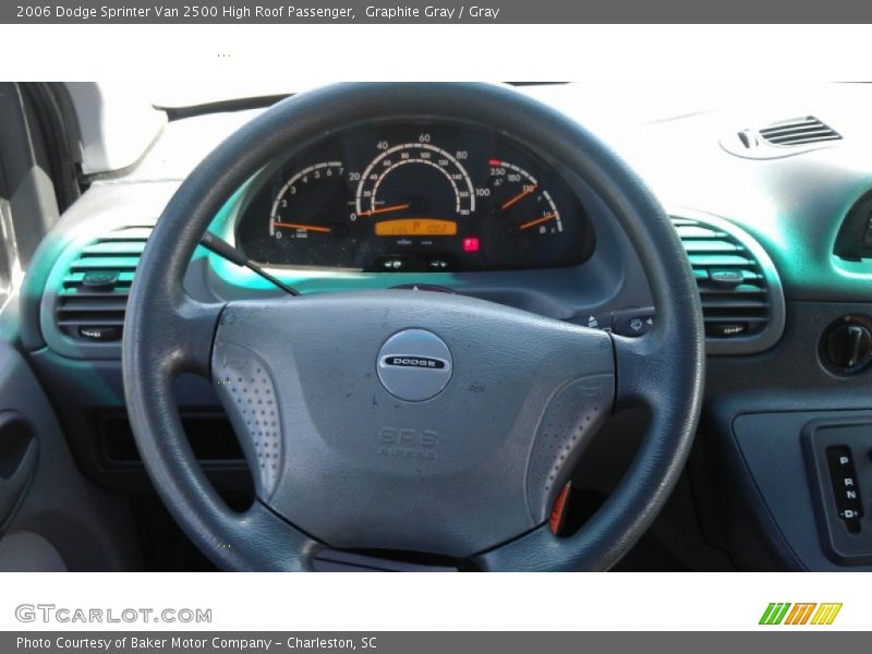  2006 Sprinter Van 2500 High Roof Passenger Steering Wheel