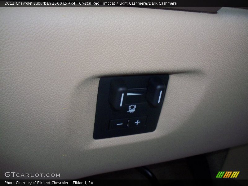 Crystal Red Tintcoat / Light Cashmere/Dark Cashmere 2012 Chevrolet Suburban 2500 LS 4x4