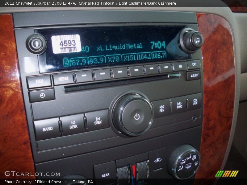 Audio System of 2012 Suburban 2500 LS 4x4