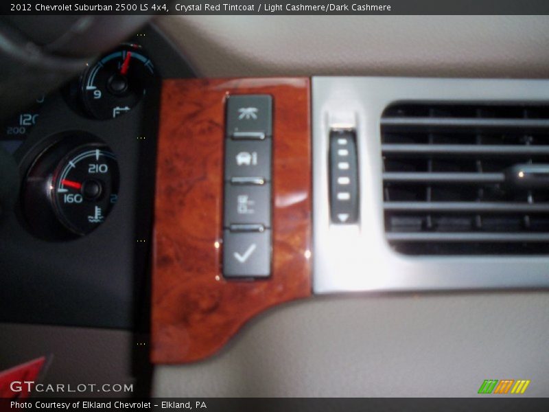 Crystal Red Tintcoat / Light Cashmere/Dark Cashmere 2012 Chevrolet Suburban 2500 LS 4x4