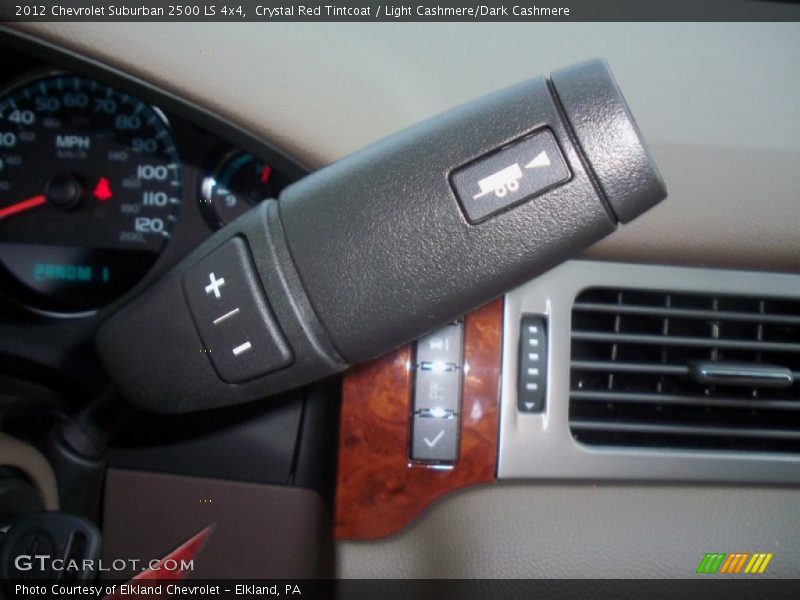 Crystal Red Tintcoat / Light Cashmere/Dark Cashmere 2012 Chevrolet Suburban 2500 LS 4x4