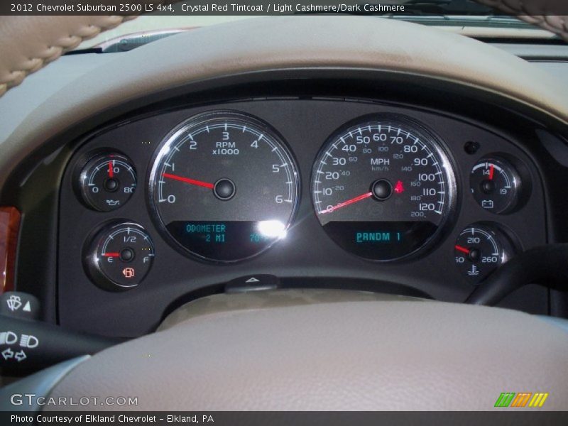  2012 Suburban 2500 LS 4x4 2500 LS 4x4 Gauges