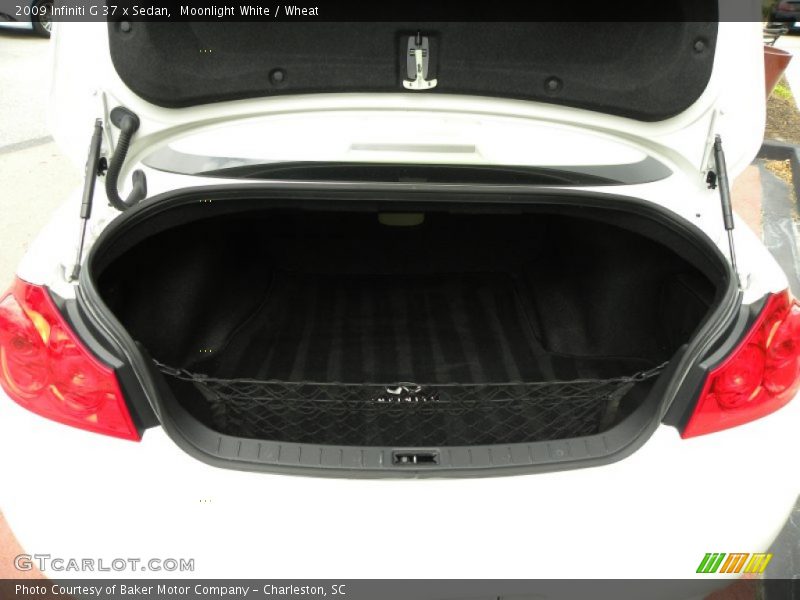 Moonlight White / Wheat 2009 Infiniti G 37 x Sedan