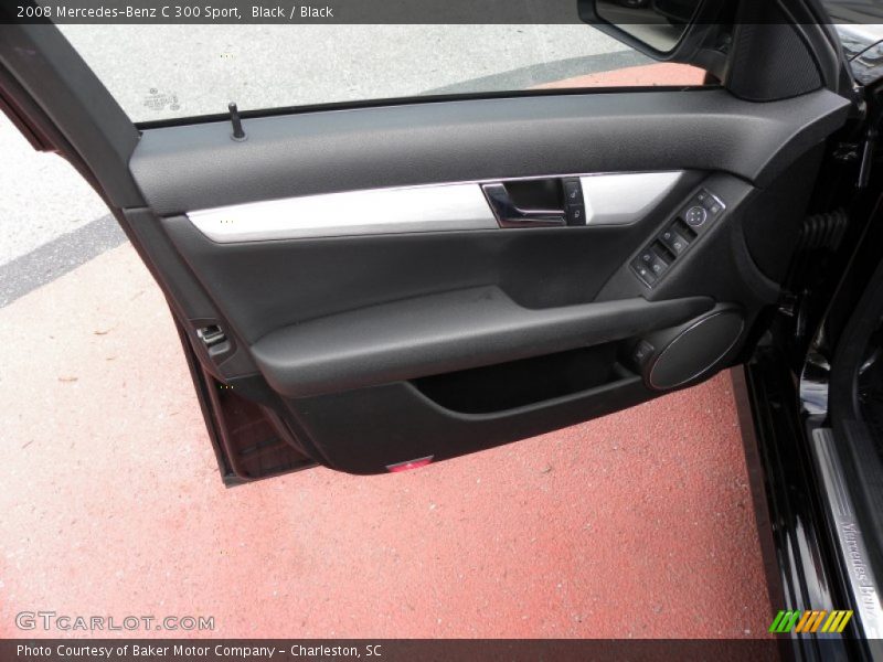 Black / Black 2008 Mercedes-Benz C 300 Sport