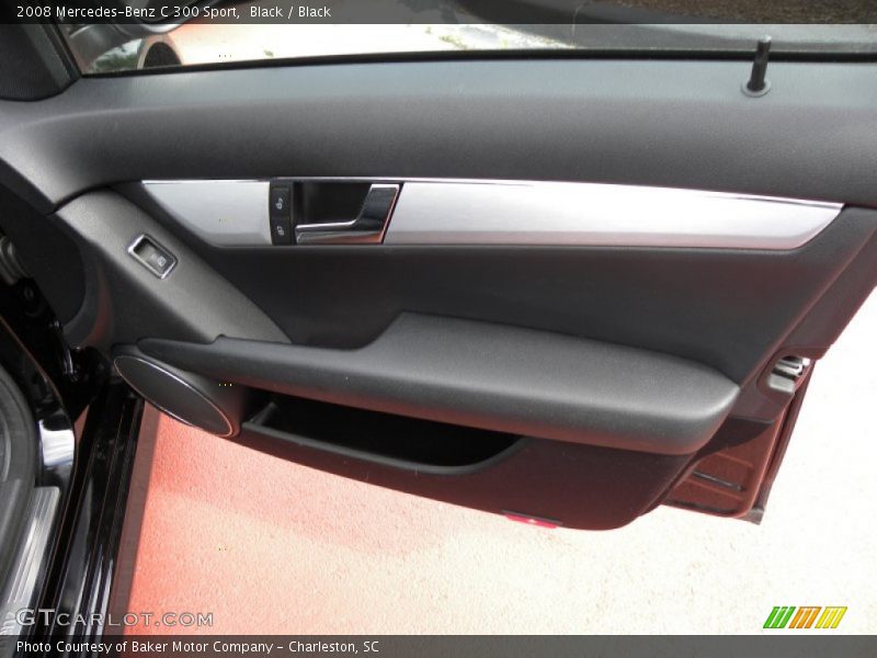 Black / Black 2008 Mercedes-Benz C 300 Sport