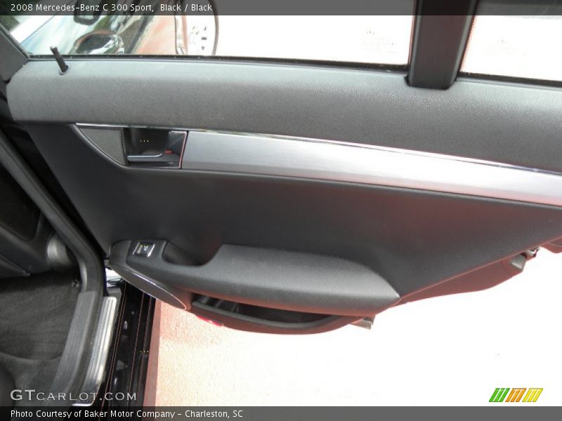 Black / Black 2008 Mercedes-Benz C 300 Sport