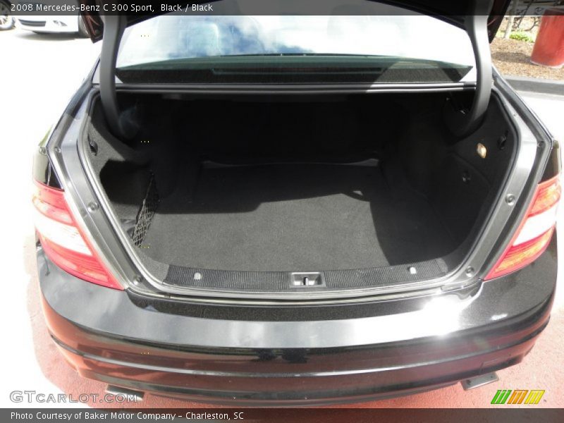Black / Black 2008 Mercedes-Benz C 300 Sport